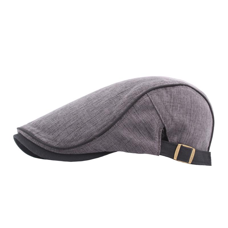 Men's and Women's Spring/Summer Fashion Cap: Versatile Duckbill, Flat Cap, Newsboy, and Beret Hat Styles