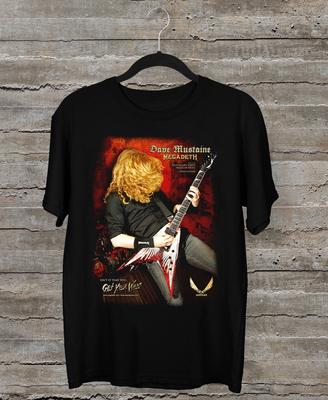 New Megadeth Dave Mustaine Gift For Fan Black Size S To 5Xl Shirt AG971 Unisex T-Shirt