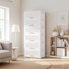 Foldable Five-Drawer Multi-Layer Storage Cabinet for Home, Bedroom, or Kitchen
