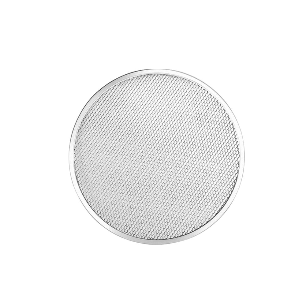 Metal Net Pizza Pan Reusable Bakeware Mesh Net Barbecue Grate  Kitchen