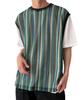WEGO Mesh Vest Summer Short Sleeve Size Pattern 1 Men's Ensemble, Top, T-Shirt, L,