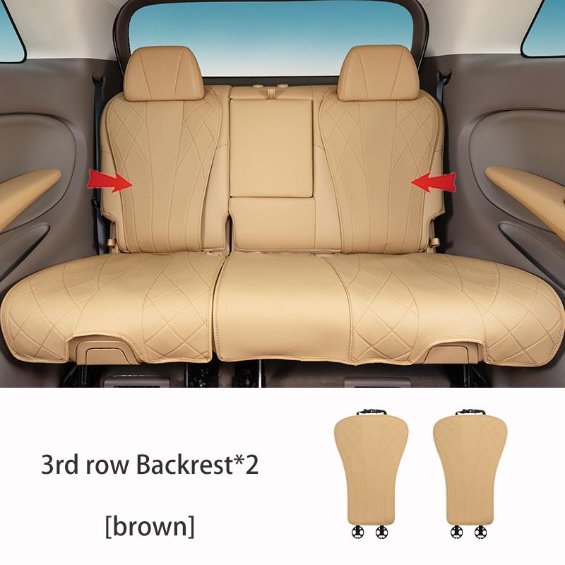 For DENZA D9 2025 2025 Car seat cover cushion leather breathable Protective pad Anti wear car seat protection accessorie