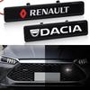 Car Decorative Light LED Front Hood Grille Emblem Badge Decor For Dacia Megane 2 3 Duster Koleos Logan Clio Laguna Sandero