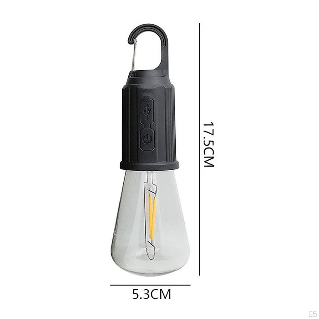 Outdoor Camping Lamp LED Mini Night Light Water Resistant USB Rechargeable Portable Lantern
