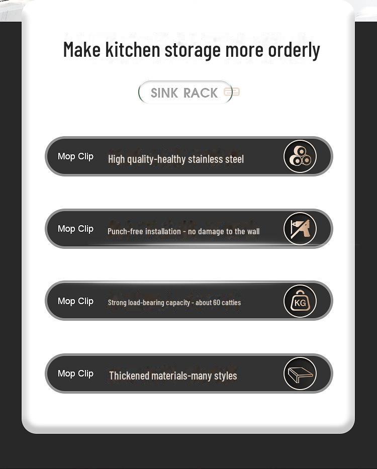 Multi-Function Kitchen Rack: Cross-Border Dish, Bowl, And Chopstick Storage