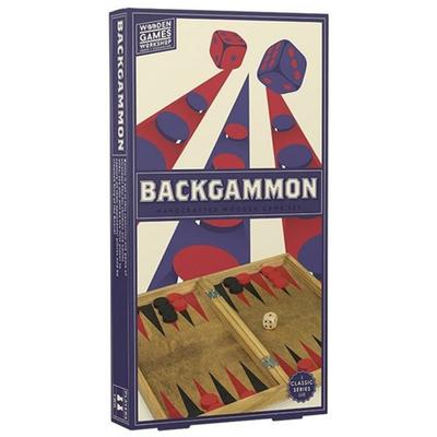 Professor Puzzle, klassisches Holzbrettspiel (Backgammon)