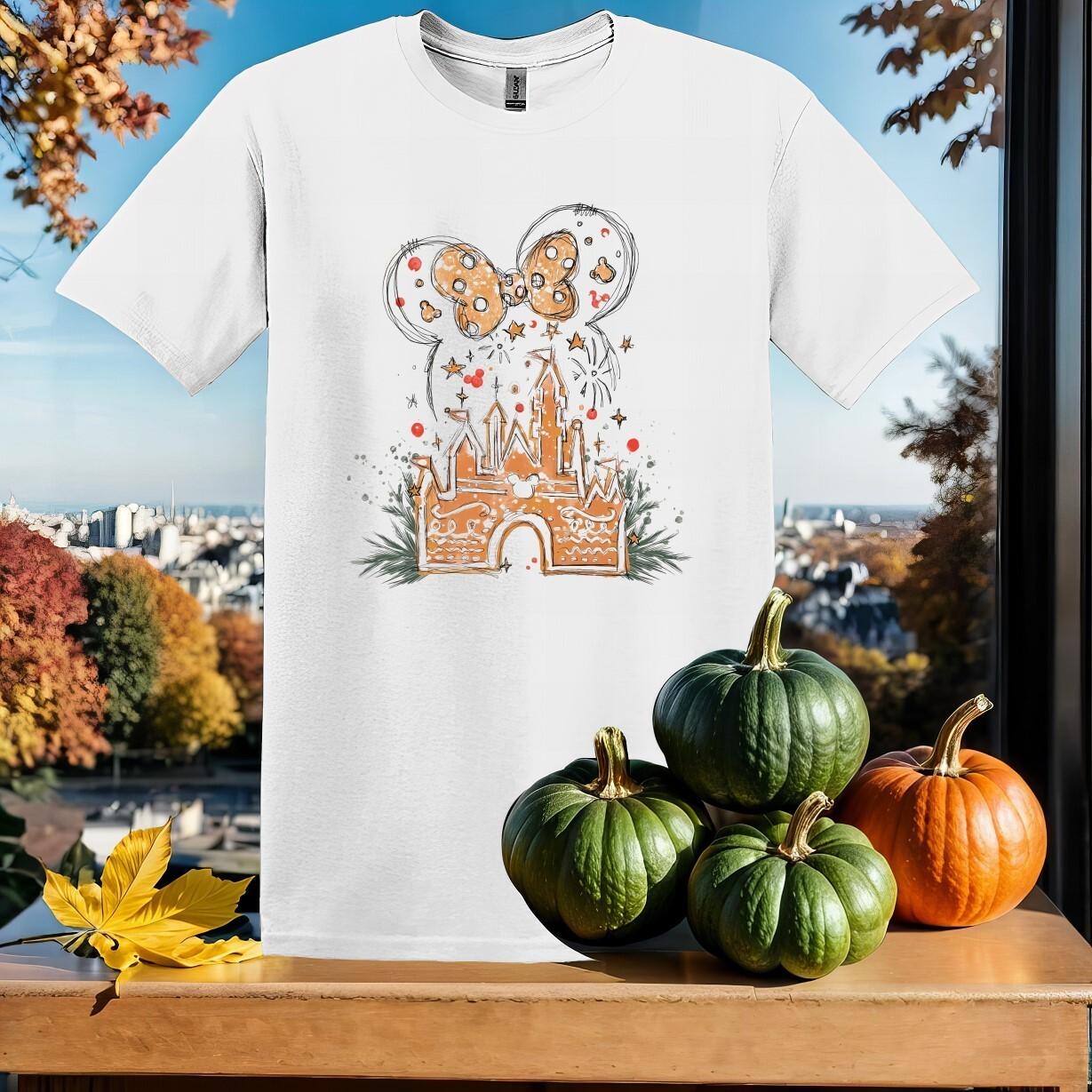Gingerbread House T-Shirt Mens Womens Tees Top Hoodie Men Women Unisex Tshirt SX139 M
