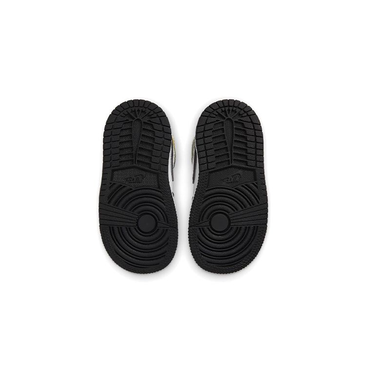 Air Jordan 1 Mid SE TD Heat Reactive Color Change Baby Sneakers White Black DM7804-100