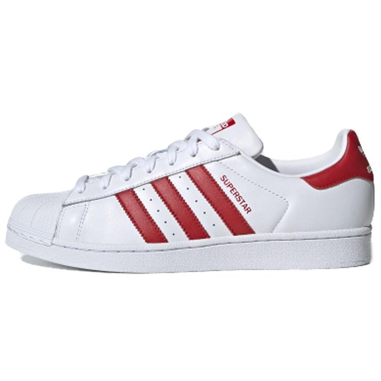 adidas Superstar Cloud White Scarlet Men s BD7420 EU 41⅓