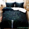 Set Letto Castello Incantato Fantascienza Ragazzi Ragazze Misura Singola Queen Copripiumino Federa Letto Ragazzi Adulti Tessile per la Casa