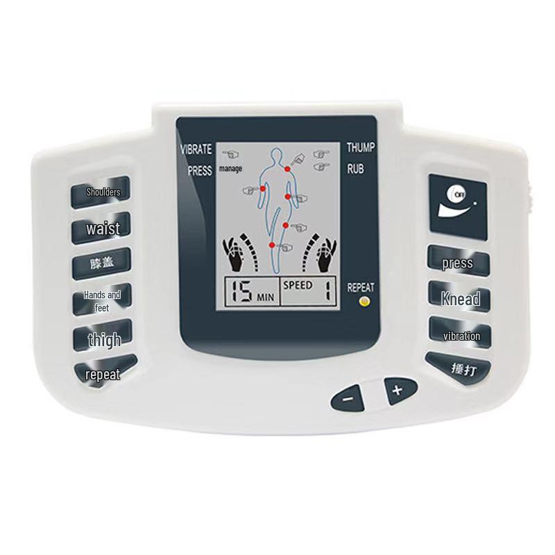 

Mid-Frequency Pulse Massager for Physiotherapy Without Massage Slippers