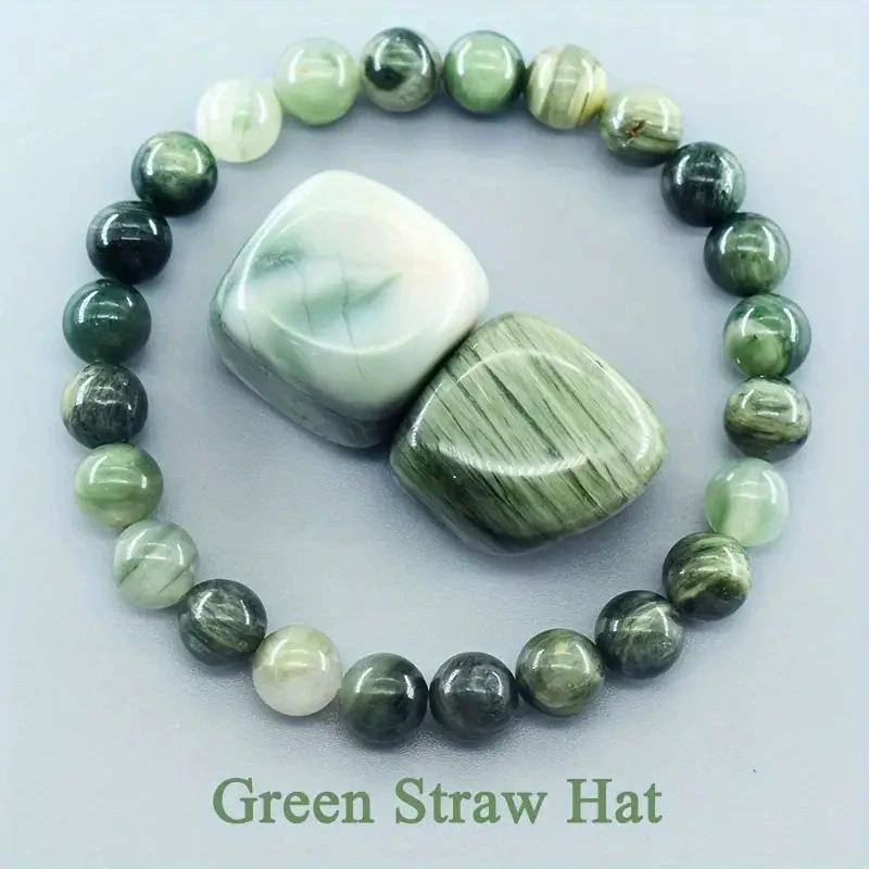 Amethyst Sunstone Lapis Lazuli Tiger Eye Handmade Agate Crystal Green Dongling Bracelet