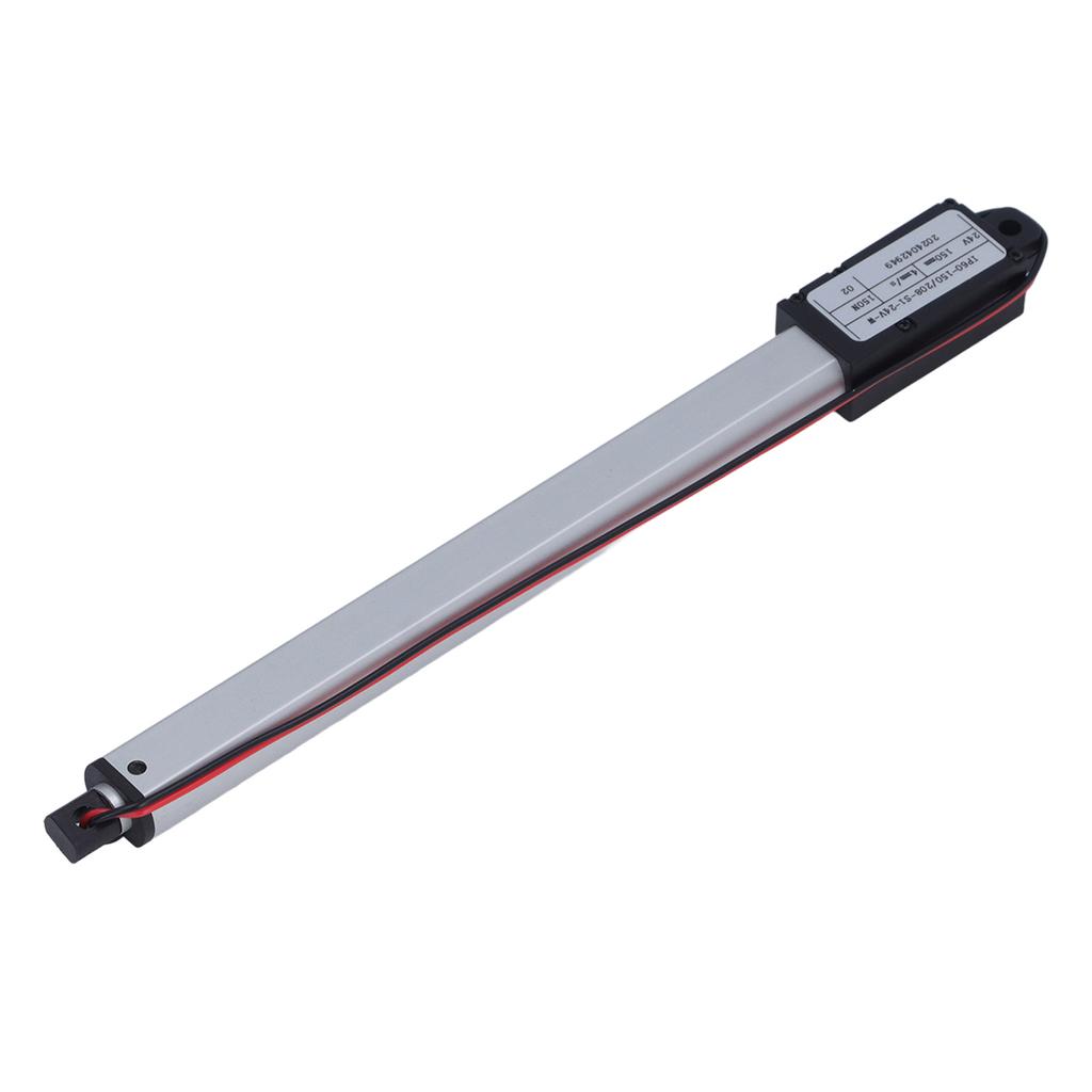 DC24V Mini Electric Actuator Wingless Automatic Lifting Rod Reciprocating Linear Actuator 4mm/s 150m