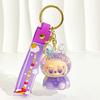 Acrylic Quicksand Oil Mini Keychain Bag Small Pendant Key Chain