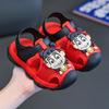 Children's Sandals New Summer Non-Slip Soft Sole Boys' Velcro Toddler Shoes Baby Beach Sandals