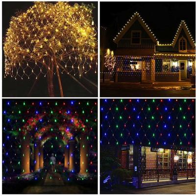 1PC LED Net Lights Courtyard Waterproof Flashing String Lights Festival Lights Led Decoration