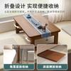 Masă de ceai mică pliabilă din lemn japonez pentru pat, podea, fereastră, balcon, tatami, măsuță de cafea, decorațiuni pentru casă, mobilier