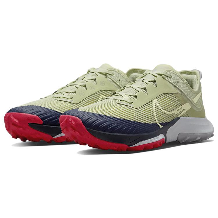 New Nike Air Zoom Terra Kiger 8 Olive Aura Navy Red DH0649-300