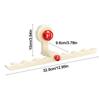 Punch-Free L-Shape Hook Suction-type Foldable Hair Tie Organizer Storage Rack For Hair Hoop Coats Hats Towels Clothes Hook