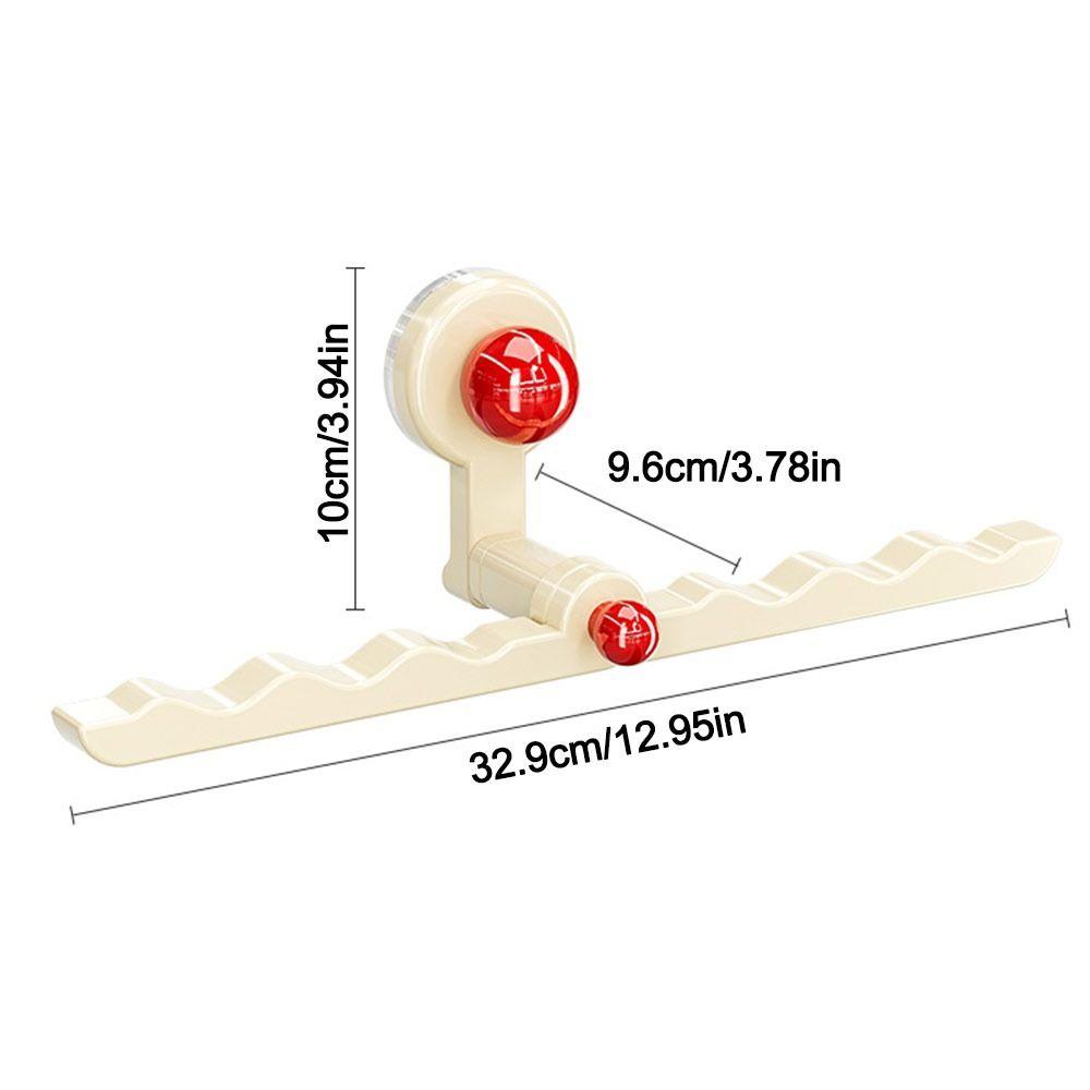 Punch-Free L-Shape Hook Suction-type Foldable Hair Tie Organizer Storage Rack For Hair Hoop Coats Hats Towels Clothes Hook