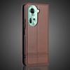 Magnetic Adsorption Leather Fitted Case for OPPO Reno 11 5G / Reno11 5G Global EUR RUS Flip Cover Protective Case Fundas Coque