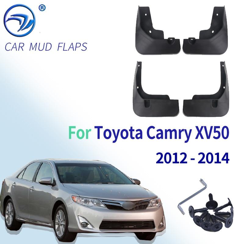 Car Mud Flaps For Toyota Camry Aurion XV30/40/50 Corolla Altis Yaris Vitz Vios Limo Mudflaps Splash Guards Mudguards