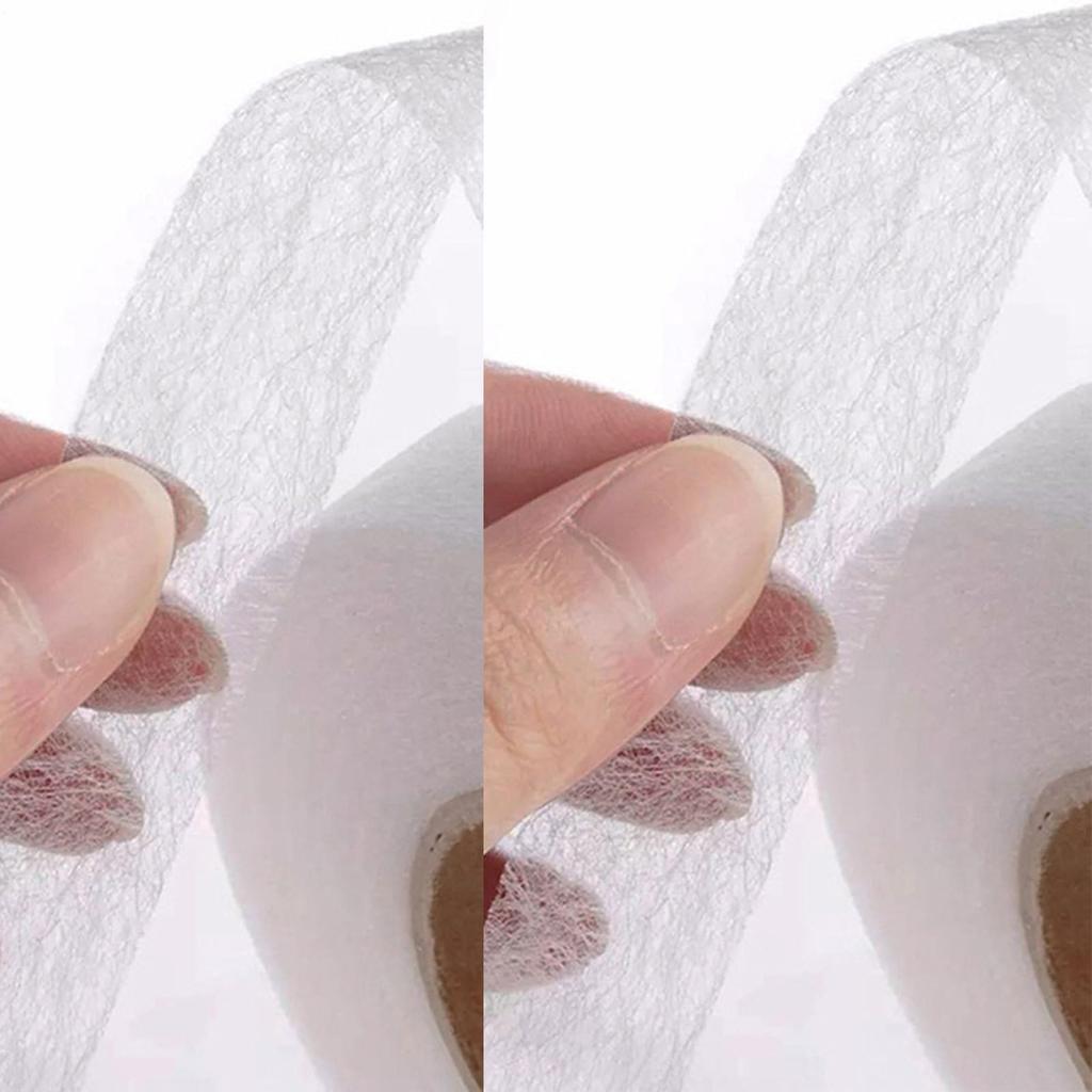 Double Sided Fabric Tape,Double Sided Adhesive Cloth Tape | Breathable Patch Backing Adhesive Iron