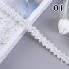 12m Braid Trim 1.5cm Width Decorative Woven Braid Trim Curtain Lace Clothing Neckline Cuff DIY Sewing Decoration Accessories