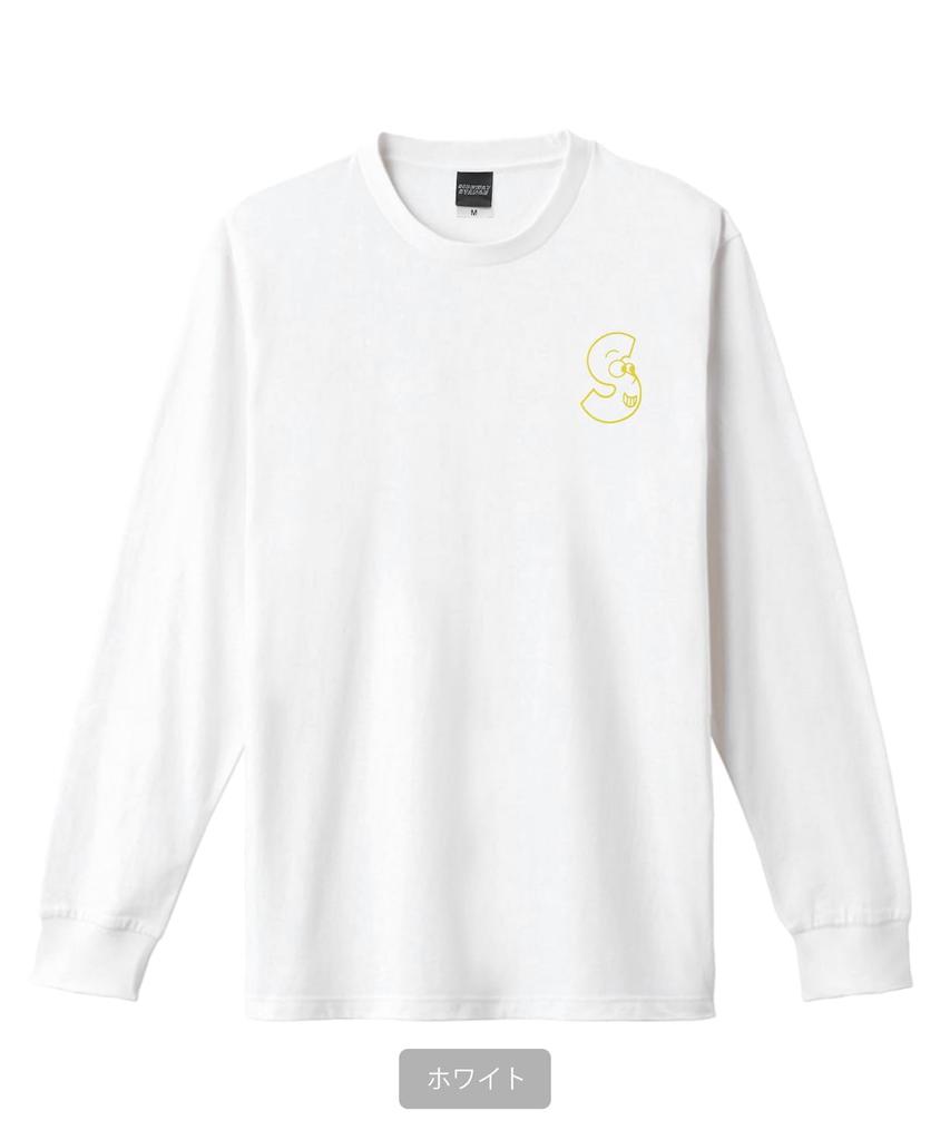 [IMPROVES] [SIDEWAYSTANCE] Facial Logo Long Sleeve T-Shirt