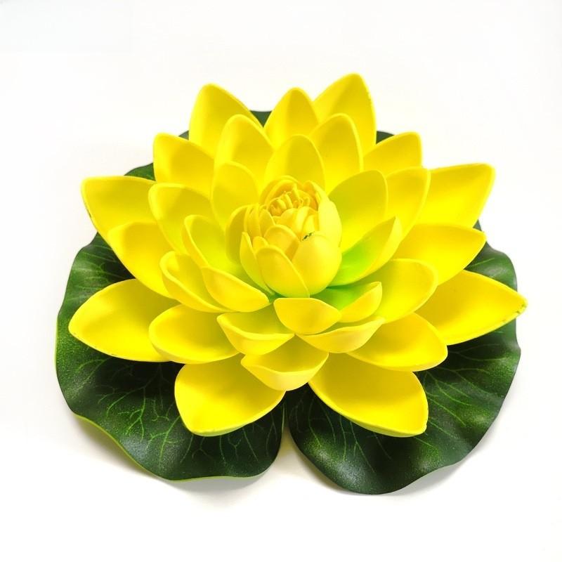 Water Garden Artificial Lotus Flower With Floating Design For Home Decor And Aquariums