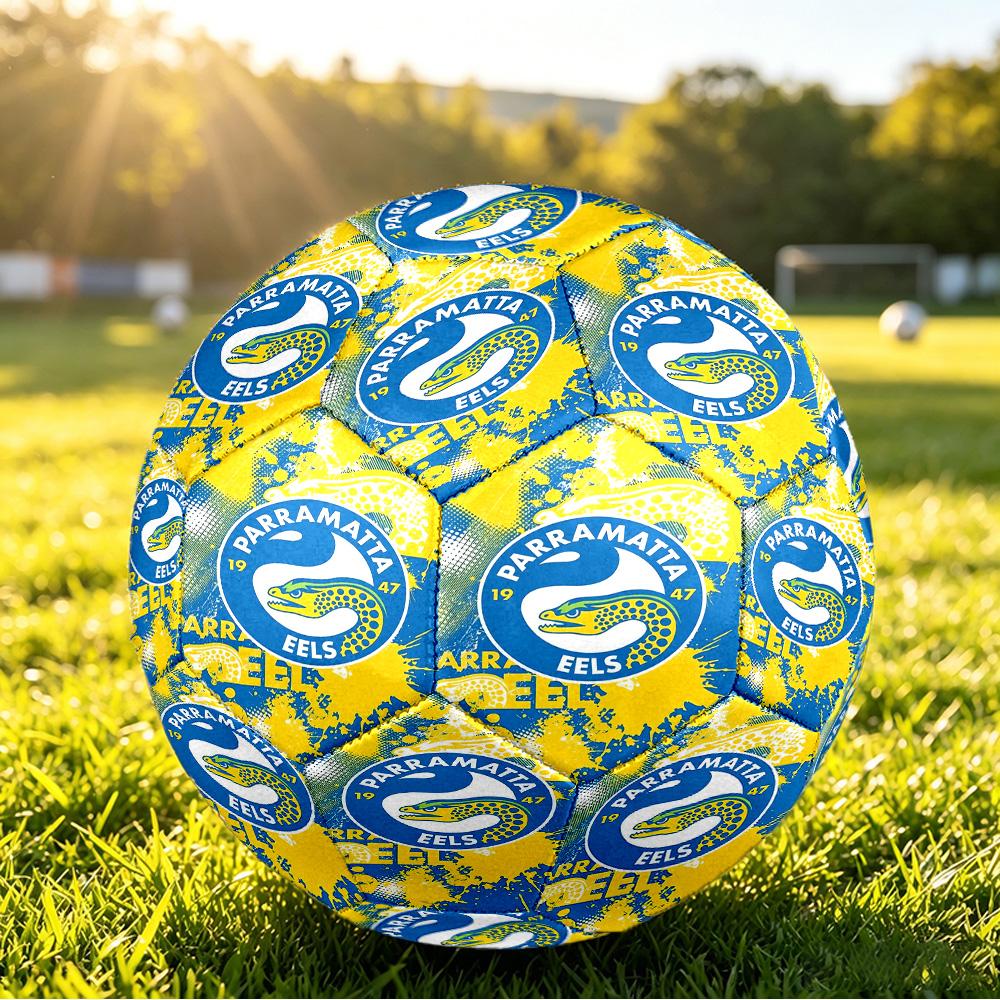 Parramatta Eels Size 5 Sports Training Ball Shock Absorbing Durable Ball For Match Daily Practice Outdoor Activities