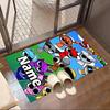 Custom Name Personalized Sprunki Game Print Carpet, Versatile Home Decor Rug, for Playroom, Apartment, Balcony, Entryway, Hallway Gift