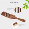 Long Handle Wooden Cooking Spatula Non Stick Portable Kitchen Utensils Kitchen Shovel Wood Turner Multifunctional Tool