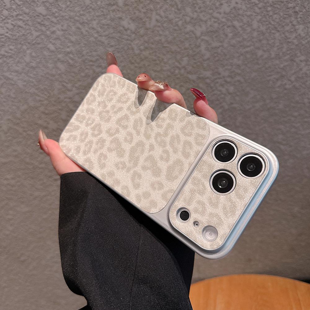 Full Leopard Print Texture Phone Case For iPhone 17 16 15 14 13 Pro Max 17Pro Shockproof Bumper Cover For iPhone17 16 Pro Max