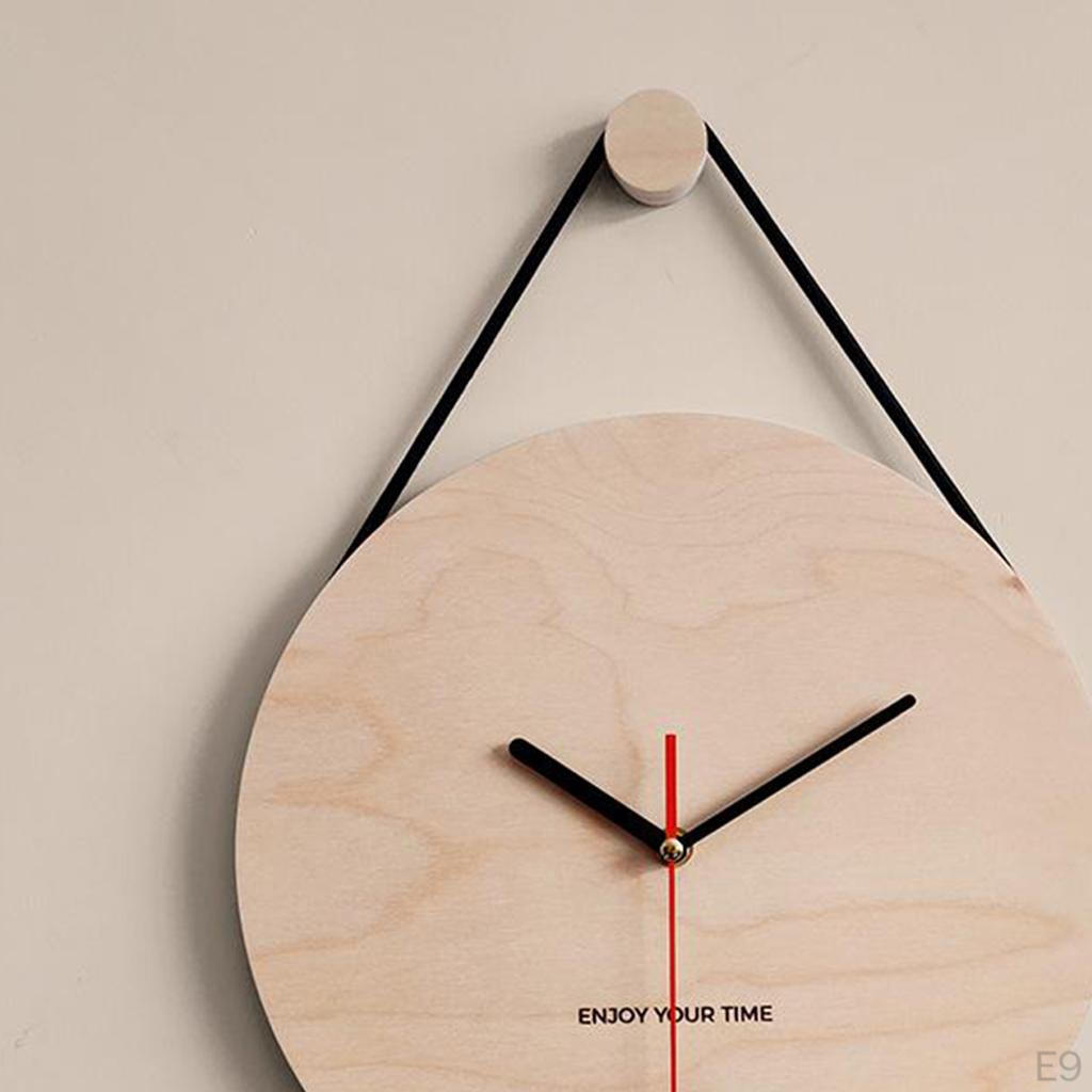 Decorative Wall Non-Ticking Digital Battery Operated Round Easy to Read /Office/