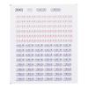 RLF2643 20 Series Destination Stickers 8 for HO Gauge - Revolution Factory