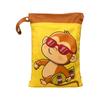 Wet And Dry Dual-use Zipper Storage Bag Cute Storage Clothing Storage Bag