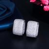 Korean Style Zircon Diamond Ear Cuffs - Trendy and Shiny Earrings