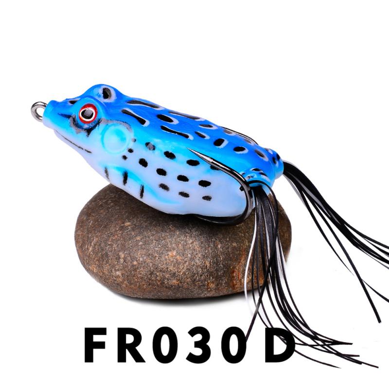 New! Thunder Frog Fishing Lure Lifelike Swimming Artificial Soft Bait With Double Hide Hook Fishing Gear