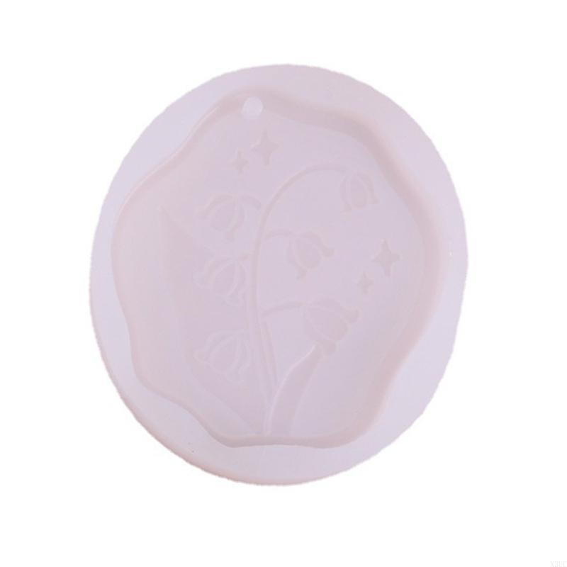 

Flower Hanging Tag Mold Aromas Pendant Silicone Molds DIY Floral X3UC