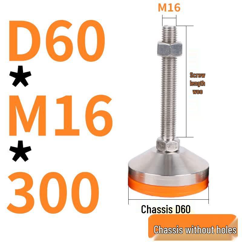 Adjustable Stainless Steel Heavy-Duty Leveling Foot