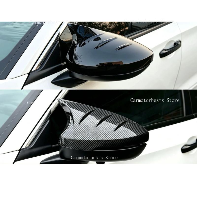 Car Rearview Side Mirror Cover Fit For Honda Civic 11th 2022 2023 2024 2025 2026 Wing Cap Rear View Case Trim Carbon Fiber