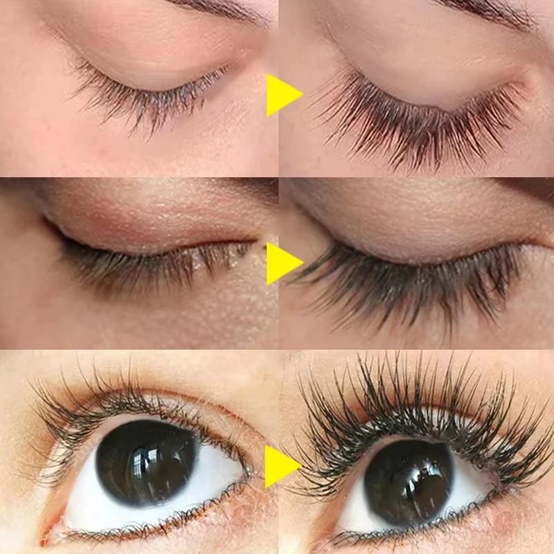 Snabbt Ögonfransväxtserum 5 Dagar Naturlig Ögonfransförstärkare Längre Fylligare Tjockare Fransar Behandling Nya Produkter Ögonvård Smink