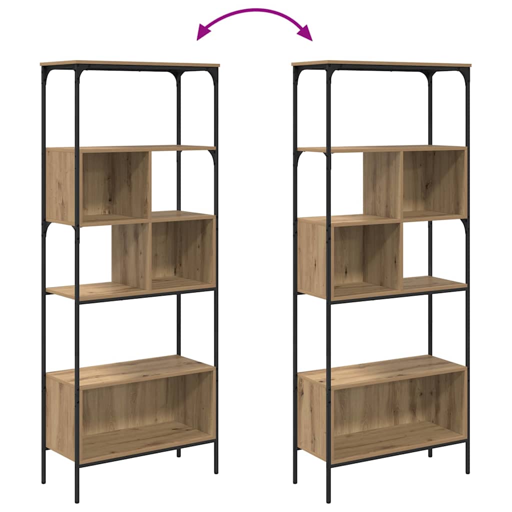 Bookshelf 7 Tiers 76 x 33 x 188.5 cm Engineered Wood