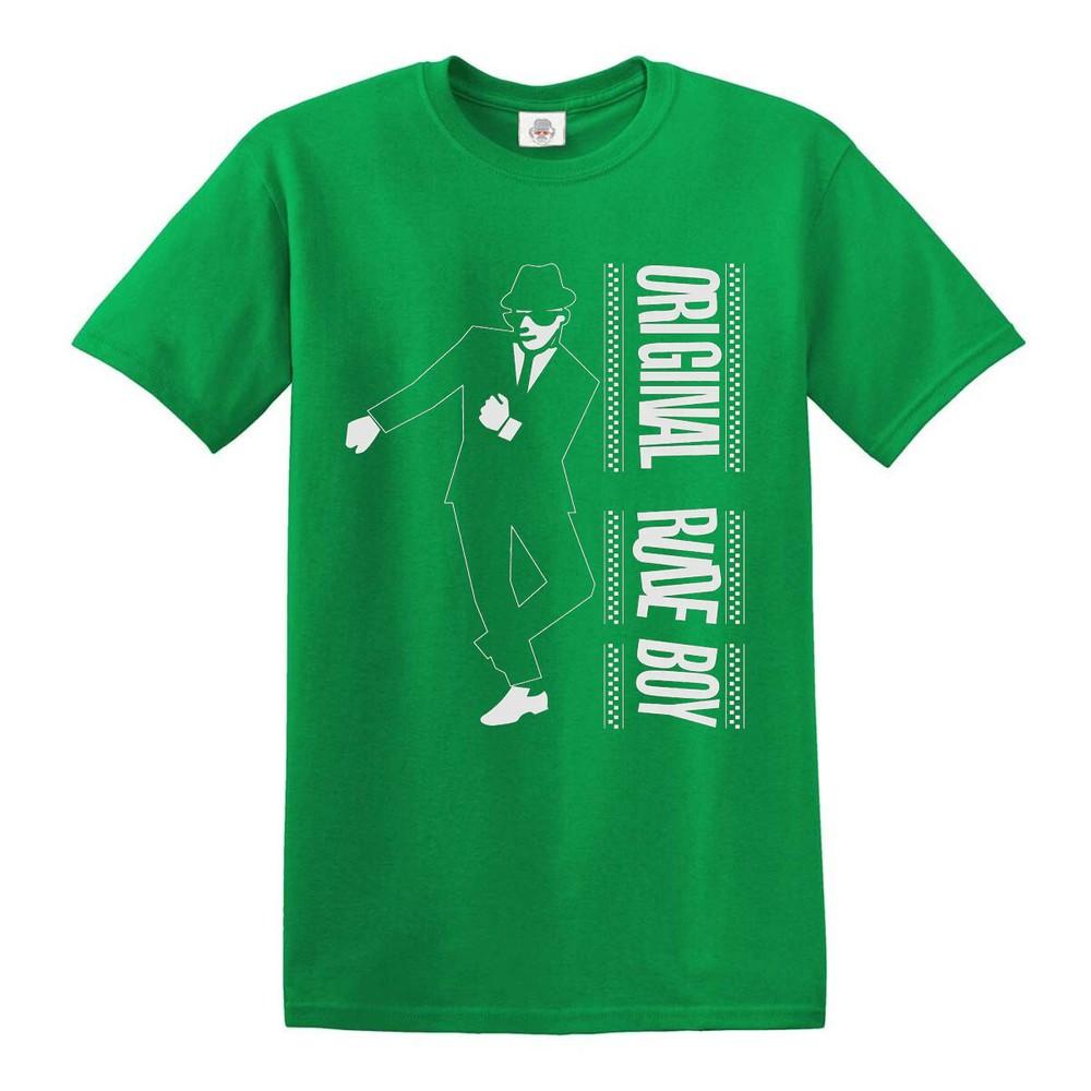 Camiseta original rude boy dos tonos the specials original 2 tone records top tee