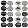 For Landrover SVR Discovery Velar L322 L405 P250 P38 Evoque Range 4PCS 62MM Car Wheel Center Cover Hub Cap Auto Accessorie