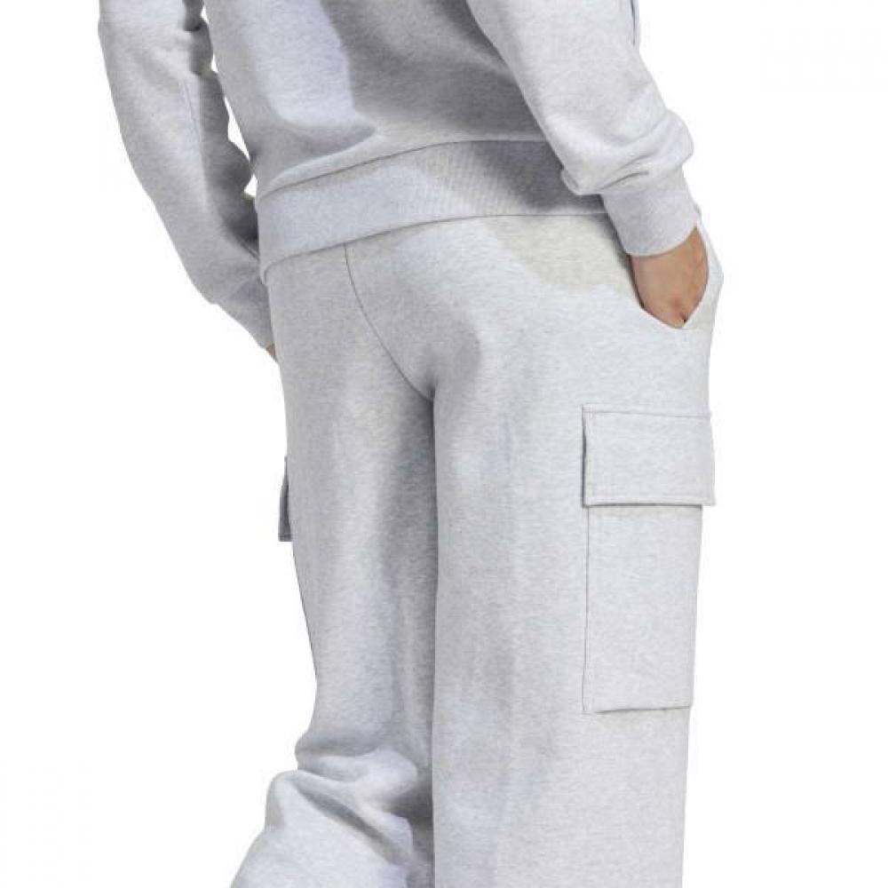 Adidas Women S eSSential Linear Fleece Cargo Jogger pantS