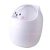Desktop Mini Trash Can Cute Multi Functional with Lid Desk Pen Holder for Office School Home