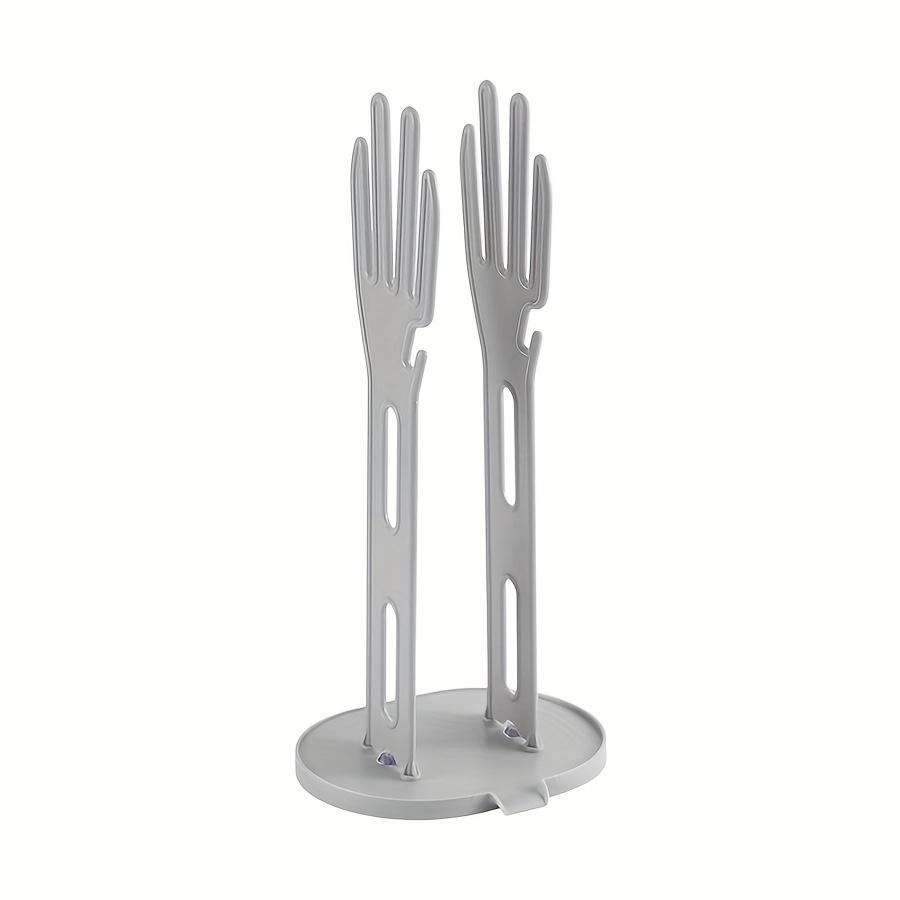 Kitchen Glove Stand Holder Rubber Glover Dryer Rack Towel Holder Drain Countertop Storage Rack Kitchen Sink Accessories Tool New