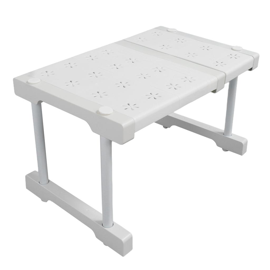 Expandable Closet Shelf Organizer Adjustable Space Saving Wardrobe Sink Tension Shelf 24cm Width 22cm Height